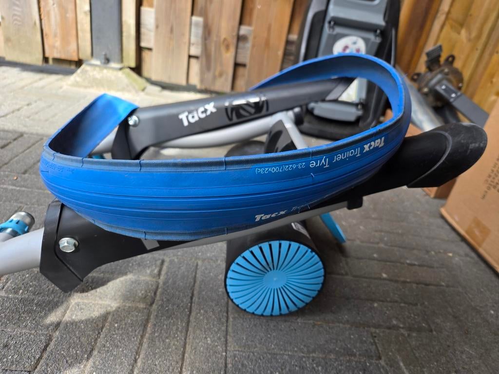Tacx Trainer Tyre - Blauwe fietsband voor fietstrainer, Ophalen, Gebruikt, Band, Racefiets