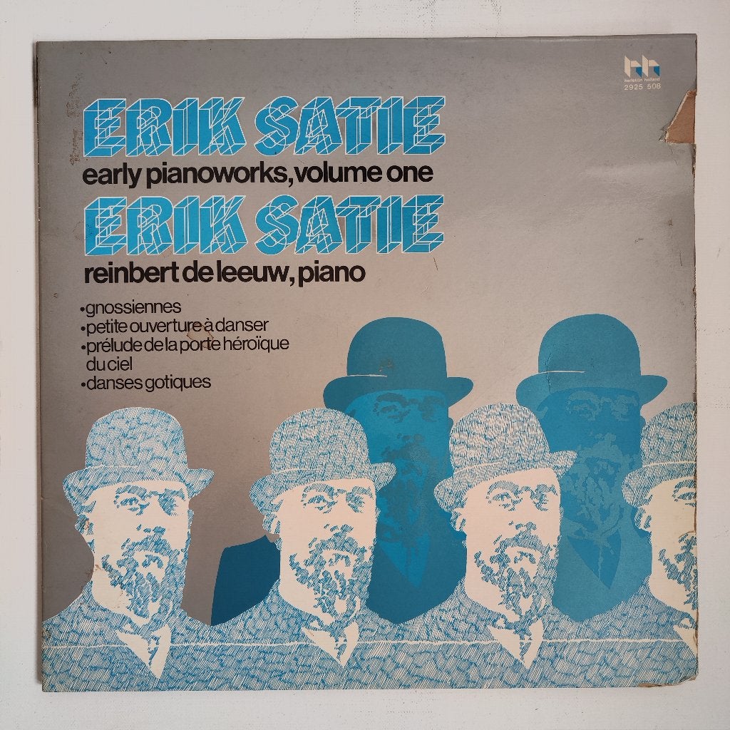 Erik Satie, Reinbert de Leeuw – Early Piano Works, Volume 1, Modernisme tot heden, Ophalen of Verzenden, Gatefold hoes, 12 inch