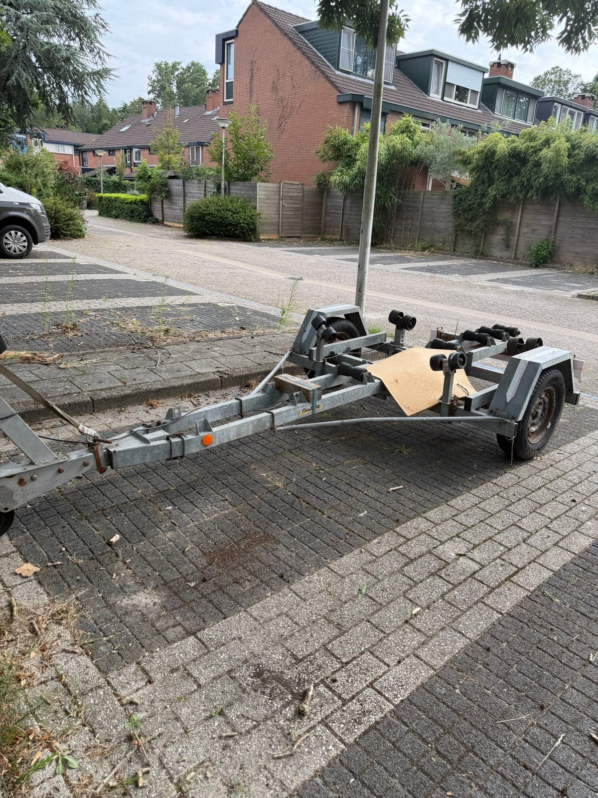 Gebruikte boottrailer met rollen, Watersport en Boten, Bootonderdelen, Gebruikt, Overige typen, Ophalen of Verzenden