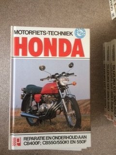 werkplaatshandboek HONDA CB400F en CB550F en K; 17,95 euro, Ophalen of Verzenden, Honda