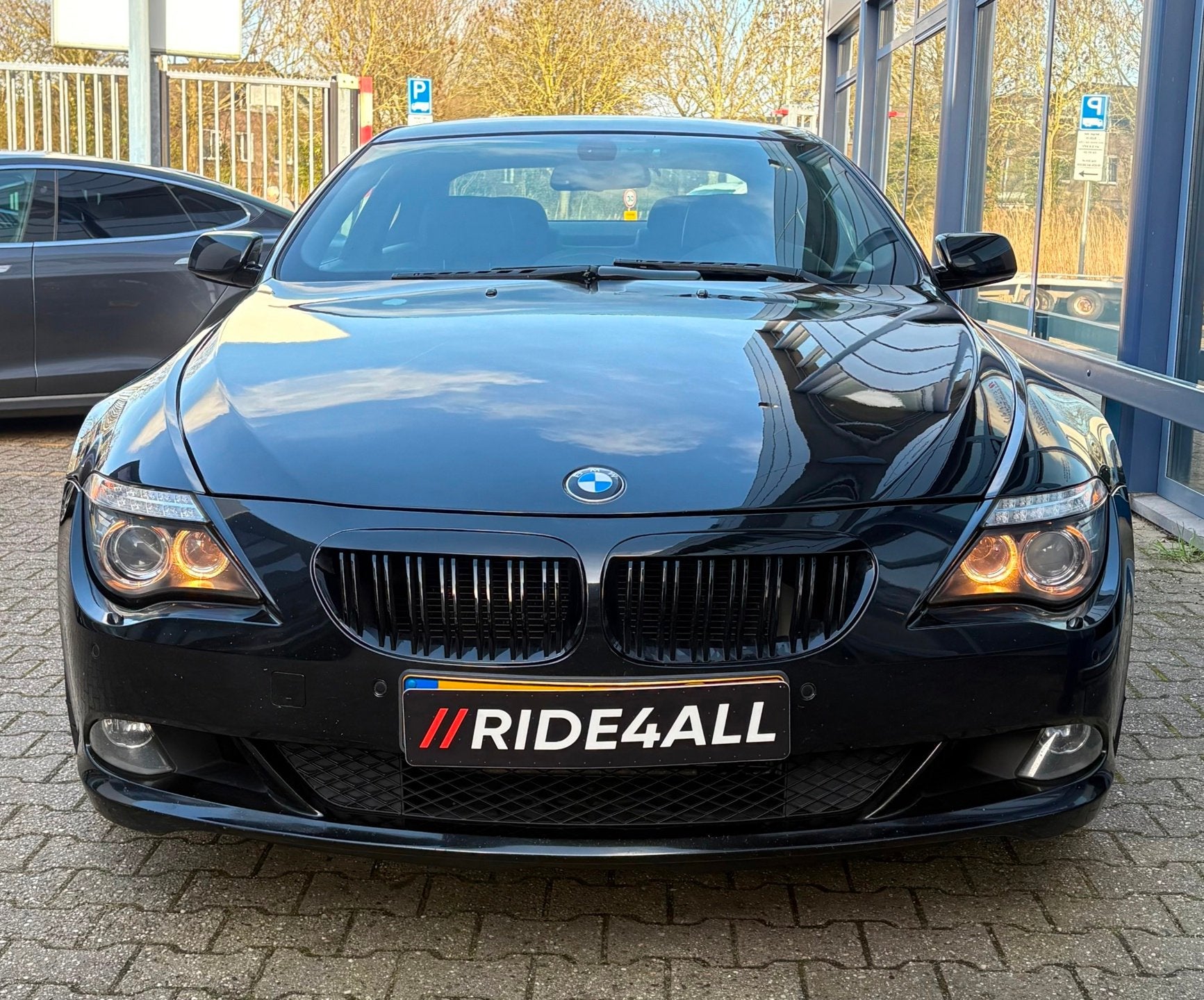 BMW 6-serie 630i High Executive/NAVI/MEMORY/LEDER!, Auto's, BMW, Achterwielaandrijving, Gebruikt, Zwart, 4 stoelen