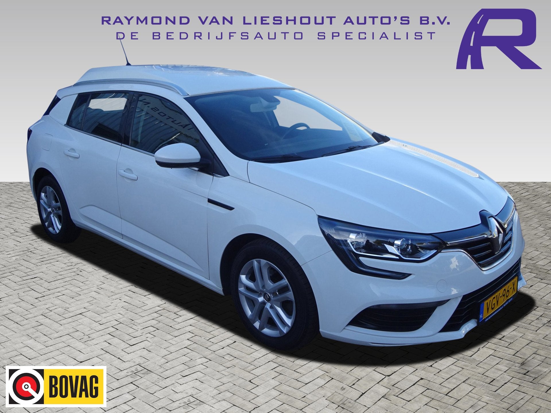 Renault MEGANE VAN AIRCO NAVI CRUISE CONTROL 110 Pk, Auto's, Voorwielaandrijving, Dealer onderhouden, Gebruikt, 4 cilinders