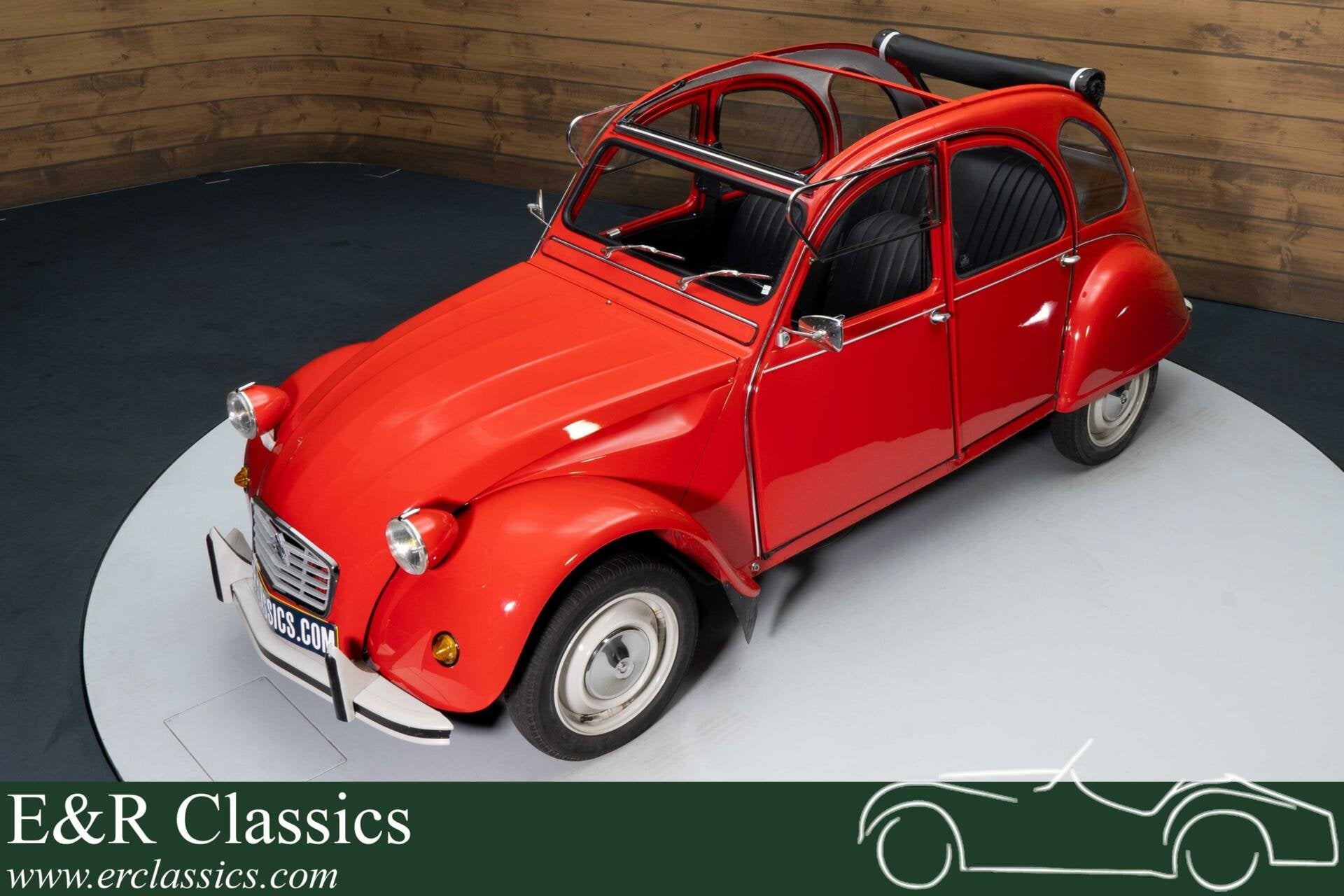 Citroën 2CV | Gerestaureerd | Historie bekend | 1985, Auto's, Oldtimers, Voorwielaandrijving, 602 cc, Zwart, 4 stoelen