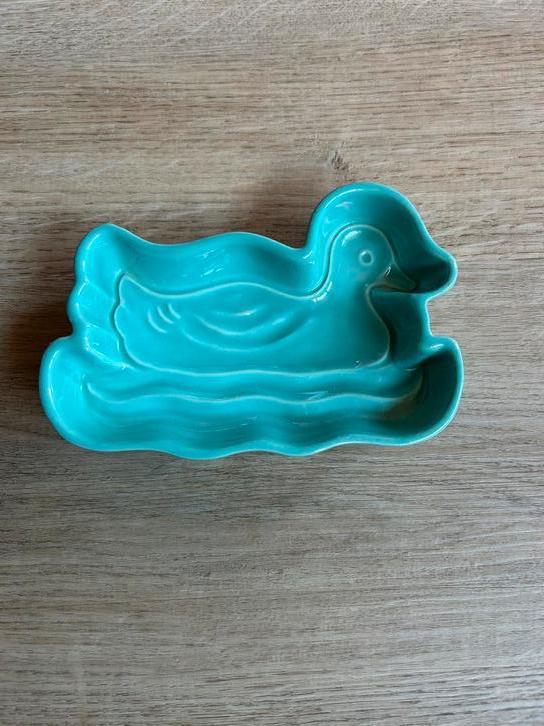 Zenith Gouda pudding pate vorm eend groen, Ophalen of Verzenden, Zo goed als nieuw