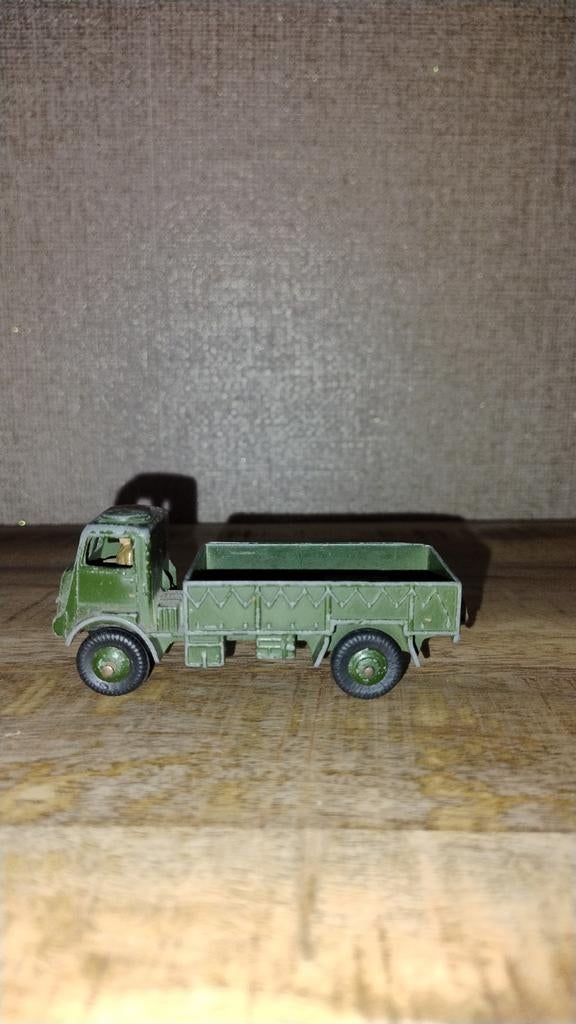 Vintage Dinky Toys Vrachtwagen Militair, Ophalen of Verzenden, Gebruikt, Auto, Matchbox