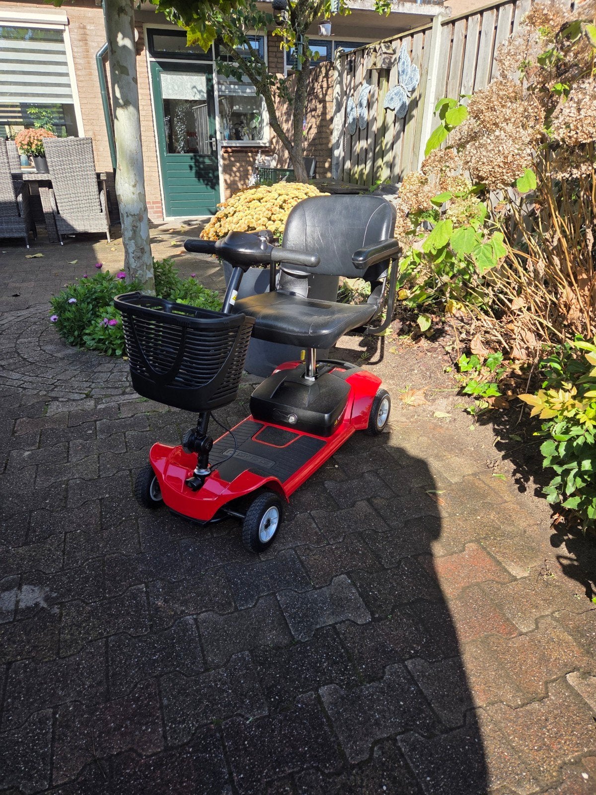 zeer nette opvouwbare/Demontabele scootmobiel  van Pride, Ophalen of Verzenden, 16 t/m 25 km, Pride, 10 km/u of minder
