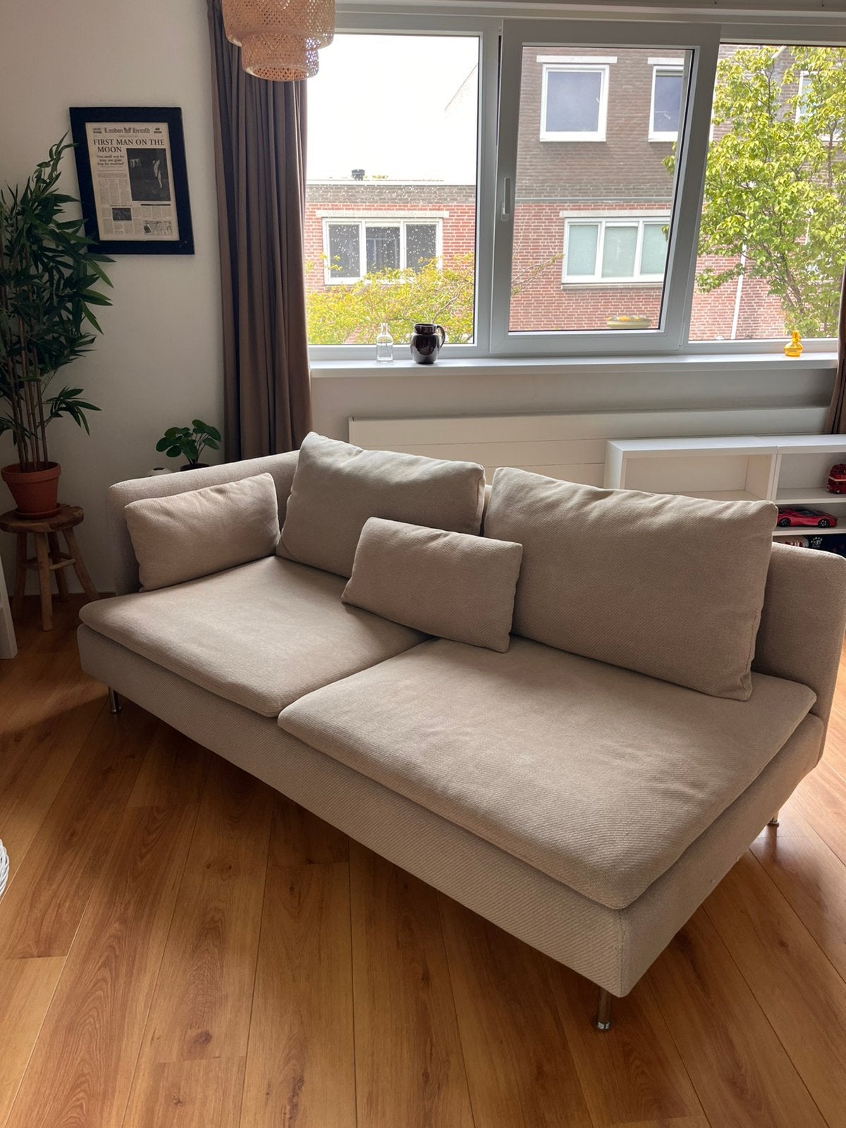 Söderhamn 3 zitsbank te koop!, Ophalen, Zo goed als nieuw, Stof