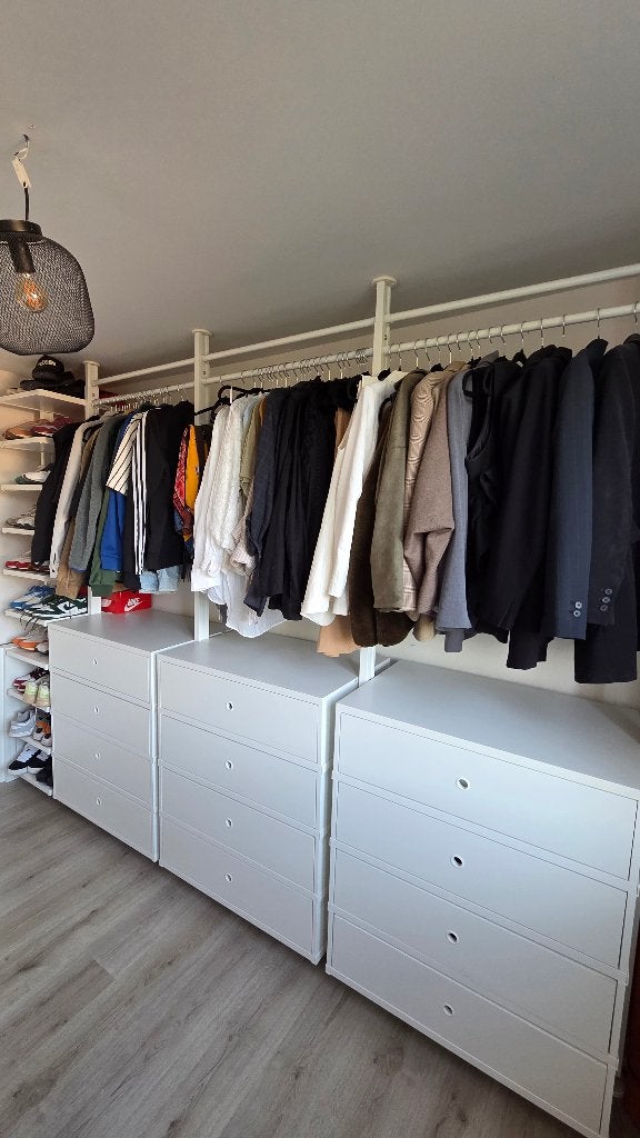 Ikea Elvarli kledingkast, Ophalen, Zo goed als nieuw, 200 cm of meer, 50 tot 75 cm