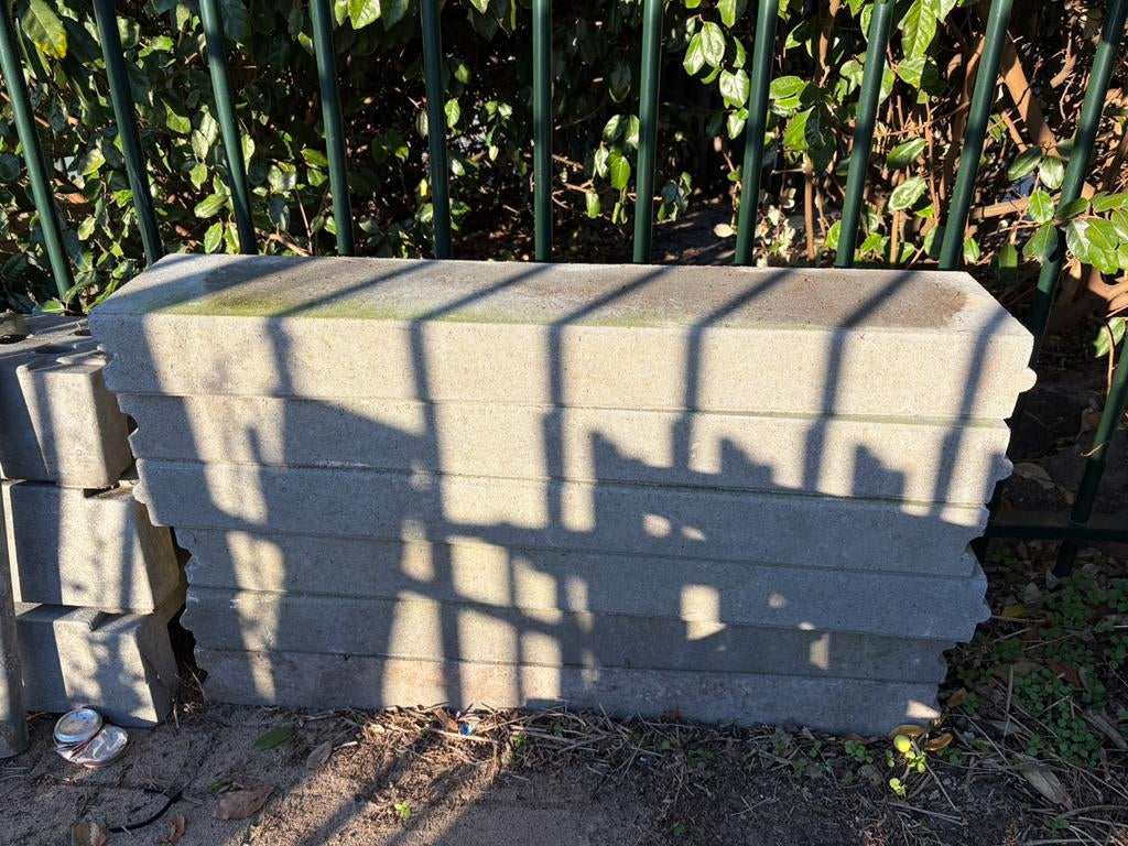 6x Straatbanden, Ophalen, Zo goed als nieuw, Beton, Overige typen