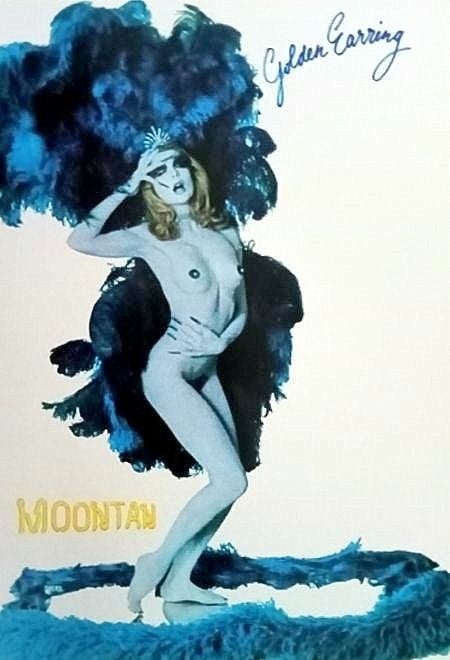 Golden Earring: Moontan ansichtkaart., Ophalen of Verzenden, Zo goed als nieuw