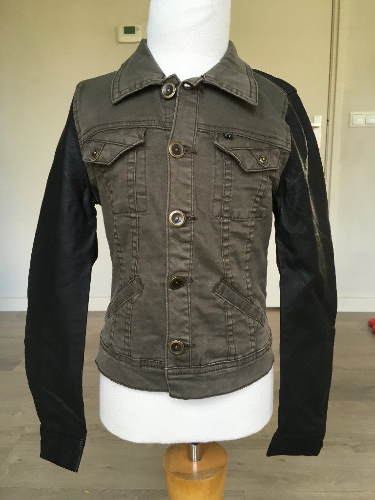 GEISHA zomer jas leer look mouwen NIEUW maat 140 WS, Geisha, Meisje, Nieuw, Ophalen of Verzenden