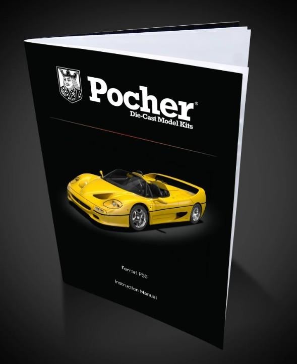Ferrari F50 1:18 HK62/HK63 Pocher PRE-ORDER, Ophalen of Verzenden, Nieuw, 1:5 t/m 1:8, Auto