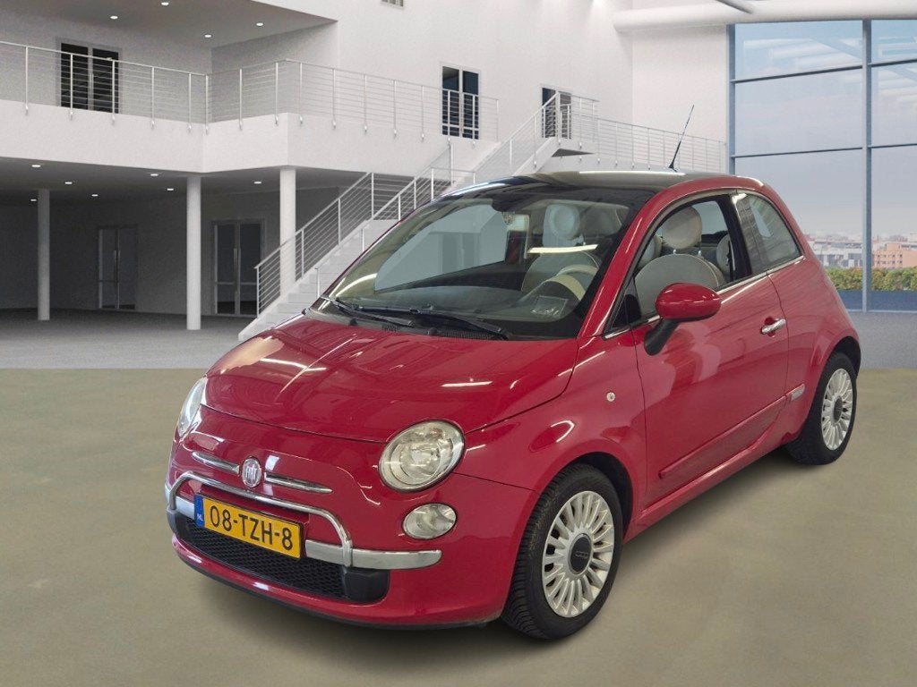 Fiat 500 0.9 TwinAir Lounge/ PANO/ ZUINIG, Auto's, Fiat, Voorwielaandrijving, Euro 5, 86 pk, Gebruikt