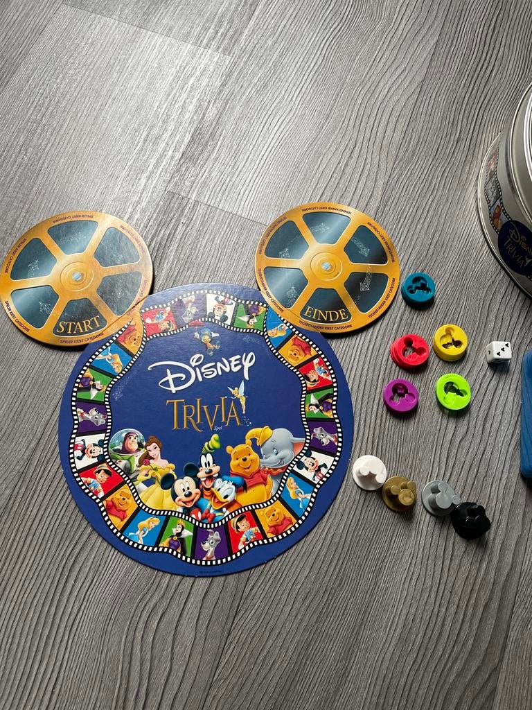 Disney Trivia Spel - Nieuw in Blikken Doos, Ophalen, Nieuw