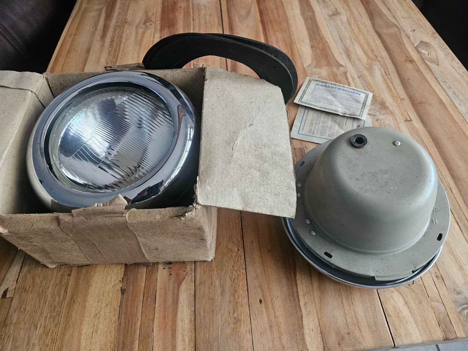 wartburg 312  en 311 koplamp met garantiebewijs - DDR, Ophalen of Verzenden, Nieuw, Overige automerken