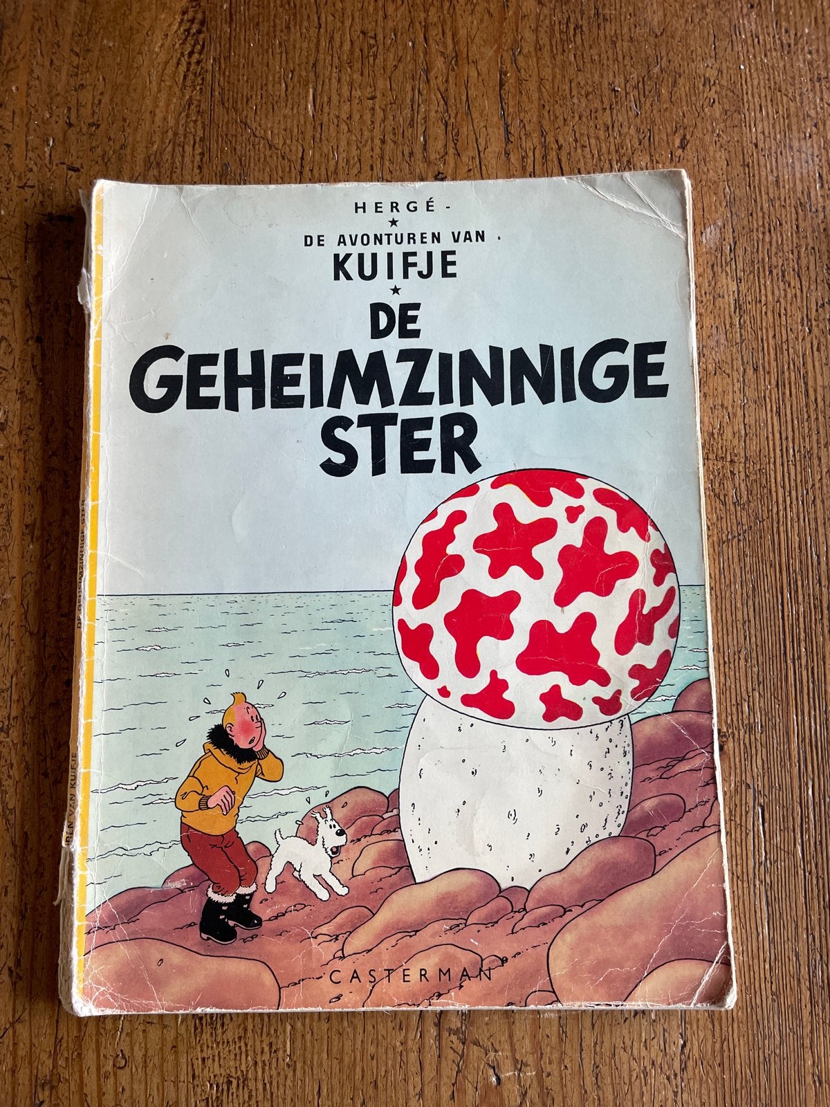 Kuifje - De Geheimzinnige Ster (Casterman), Boeken, Eén stripboek, Ophalen of Verzenden, Gelezen