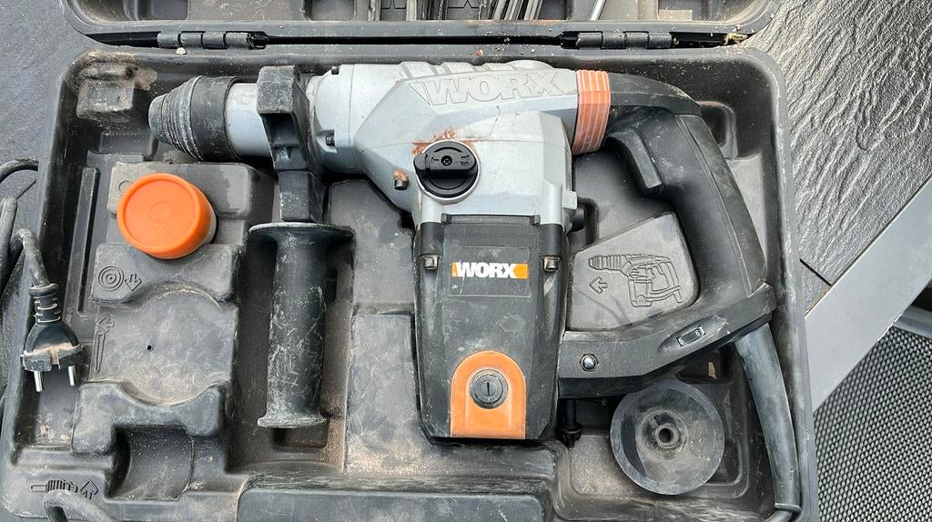 Worx Boorhamer., Ophalen, Boor- en/of Breekhamer, Variabele snelheid, Gebruikt