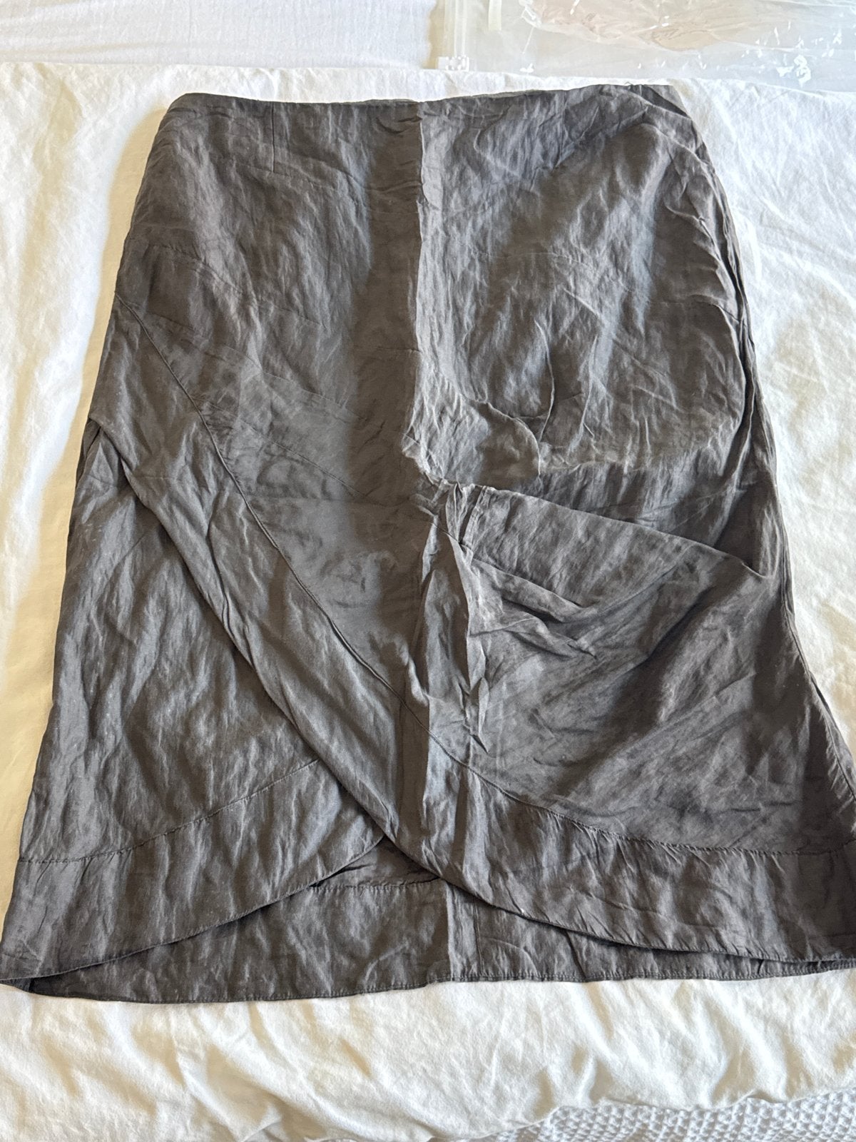 Mezza Luna rok - Maat 42 (L), Kleding | Dames, Maat 42/44 (L), Ophalen of Verzenden, Grijs, Gedragen
