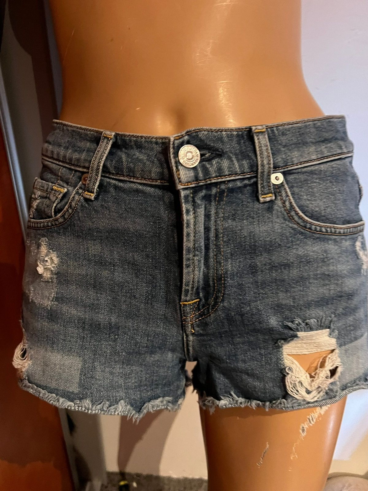 7 for all MANKIND jeans maat 25 origineel zgan, G, Blauw, G, B