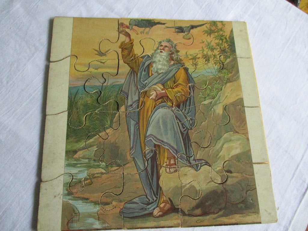 bijbelse puzzel, Ophalen of Verzenden, Gebruikt, Overige typen