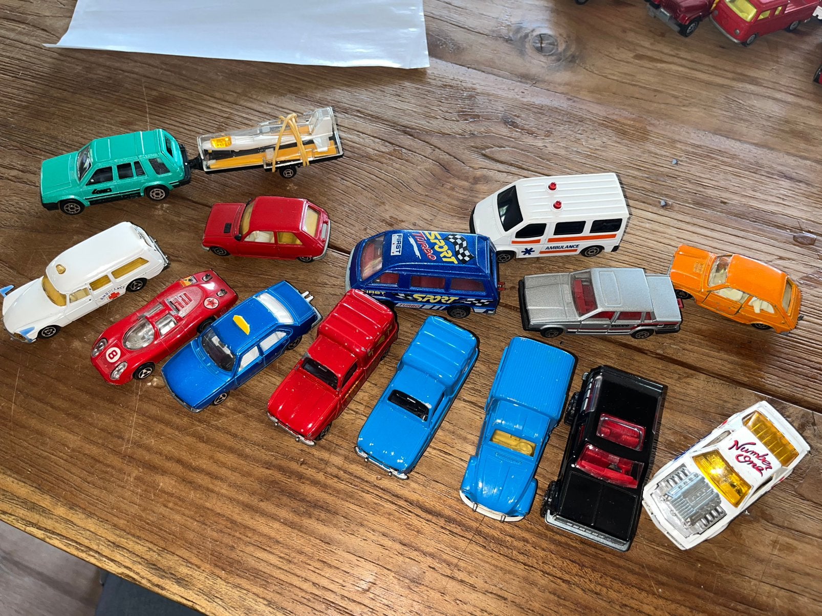 Mooi lot majorette modelletjes weg is weg, Ophalen of Verzenden, Zo goed als nieuw, Auto