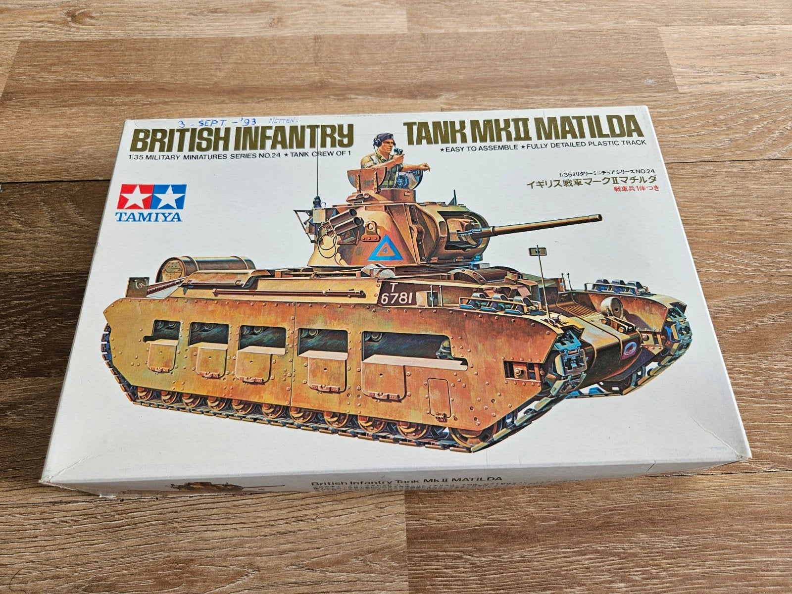 Tamiya 1/35 British Infantry Tank Mk.II Matilda, Tank, 1:32 tot 1:50, Nieuw, Ophalen of Verzenden