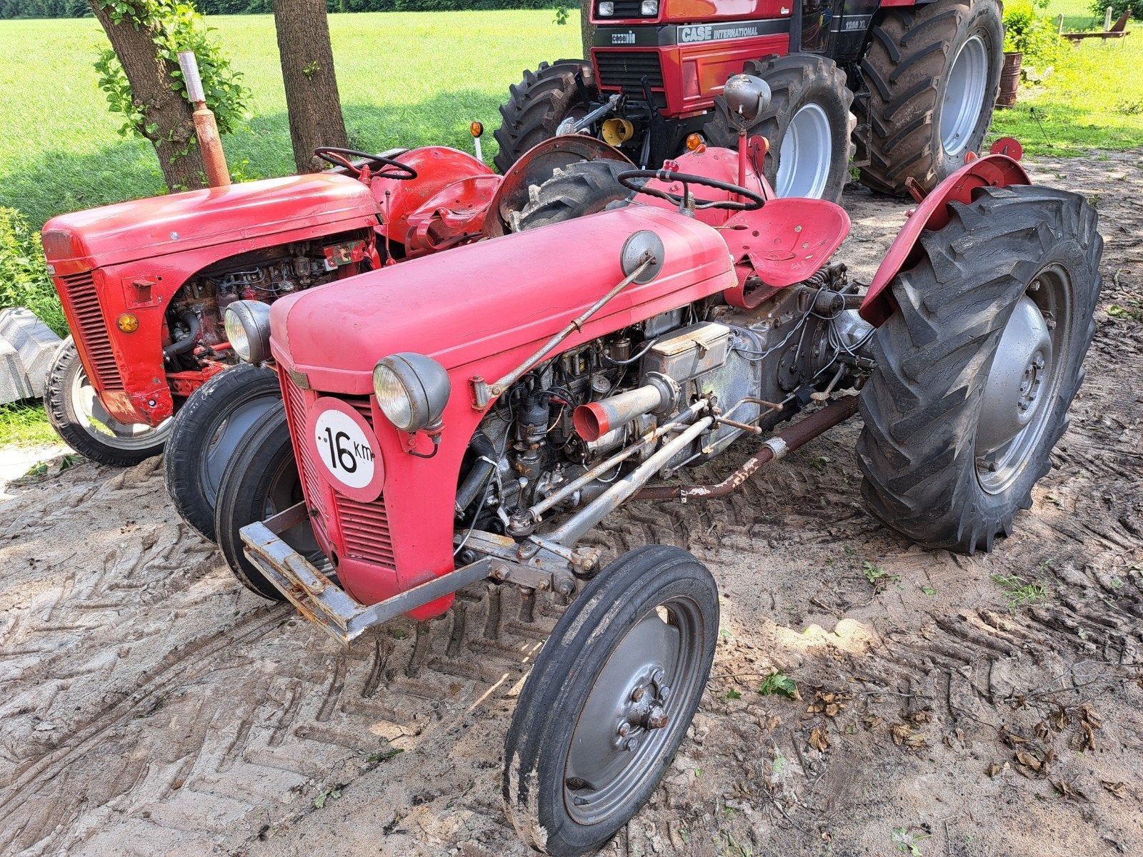 Massey ferguson tef tractor Pk oldtimer agrarisch MF 35 30 x, Tot 2500, Oldtimer, Ophalen of Verzenden, Tot 80 Pk