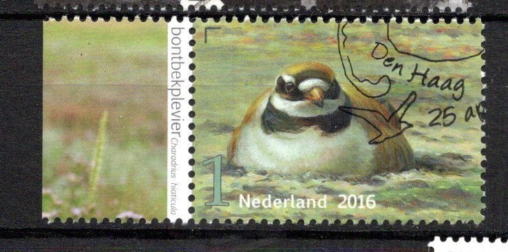 gestempelde zegel. Jaar 2016:  het wad met tab, Ophalen of Verzenden, Na 1940, Gestempeld