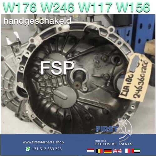 W176 A W246 B W117 CLA W156 GLA versnellingsbak Mercedes bak, Gebruikt, -, Ophalen of Verzenden, -