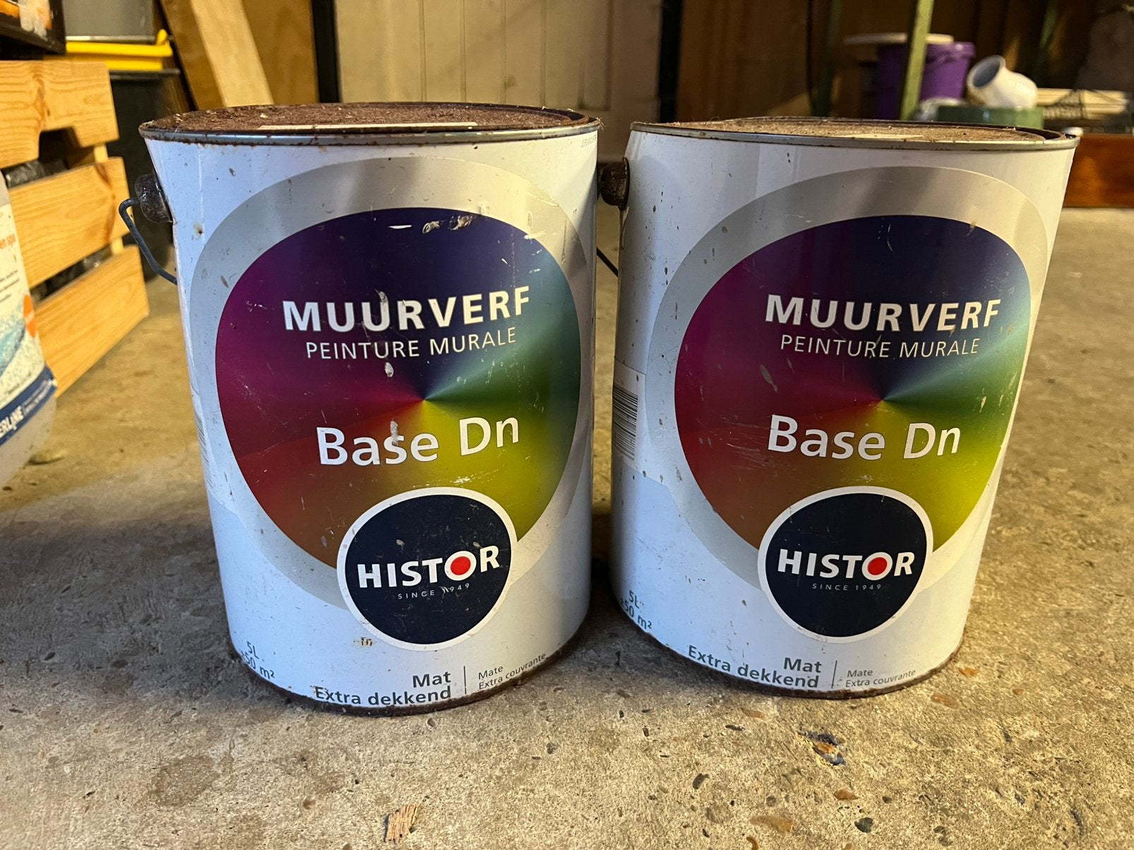 Histor muurverf/saus, Ophalen, Zo goed als nieuw