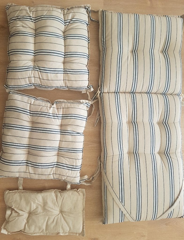 Set tuinstoelkussens, Tuin en Terras, Ophalen, Nieuw