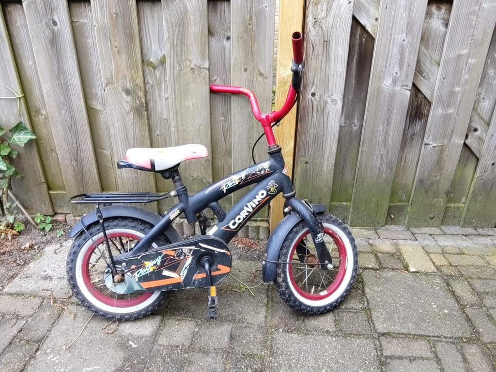 Kinderfiets 12 inch, Ophalen of Verzenden, Gebruikt, Minder dan 16 inch, Corvino