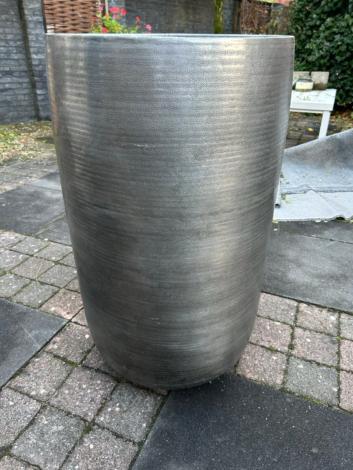 Grote binnenpot, 90 cm hoog - Zo goed als nieuw, Rond, Binnen, Ophalen of Verzenden, Zo goed als nieuw