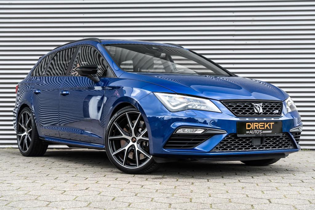 SEAT Leon ST 2.0 TSI CUPRA 300 PERFORMANCE PANO BREMBO BEATS, Auto's, Seat, Automaat, Gebruikt, Zwart, 4 cilinders