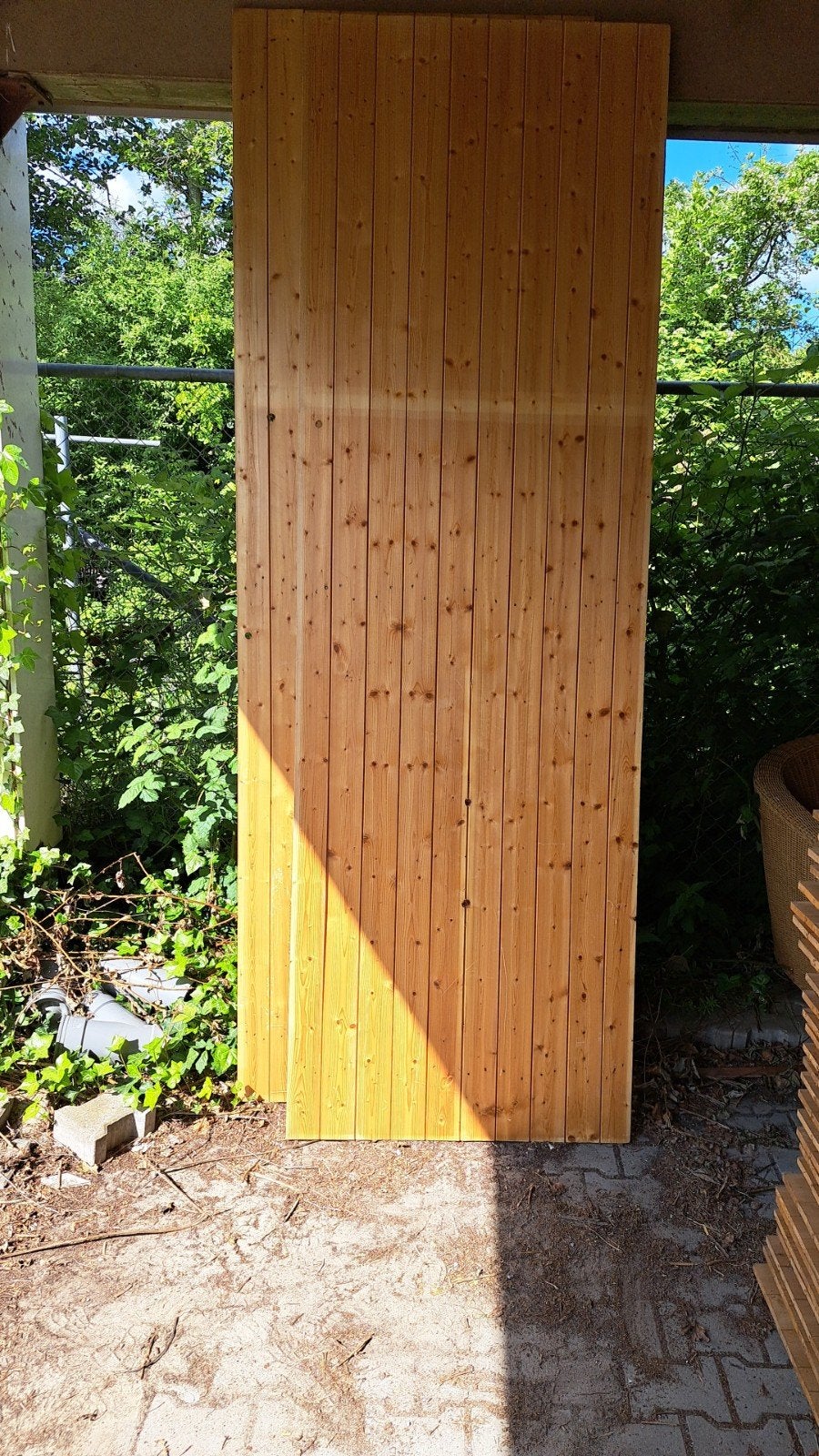 15 stuks Vuren houten planken 284 cm x90,5 cmx1,5cm (hxbxd), Doe-het-zelf en Verbouw, Hout en Planken, Ophalen of Verzenden, Gebruikt