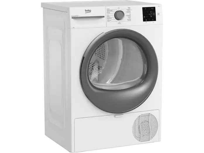Beko warmtepompdroger BM3T382WMM - 8 kg, Nieuwe Hemweg 6-7 1013 BG Amsterdam, Beko Nederland B.V., Minder dan 85 cm, Klantenservice@beko.nl