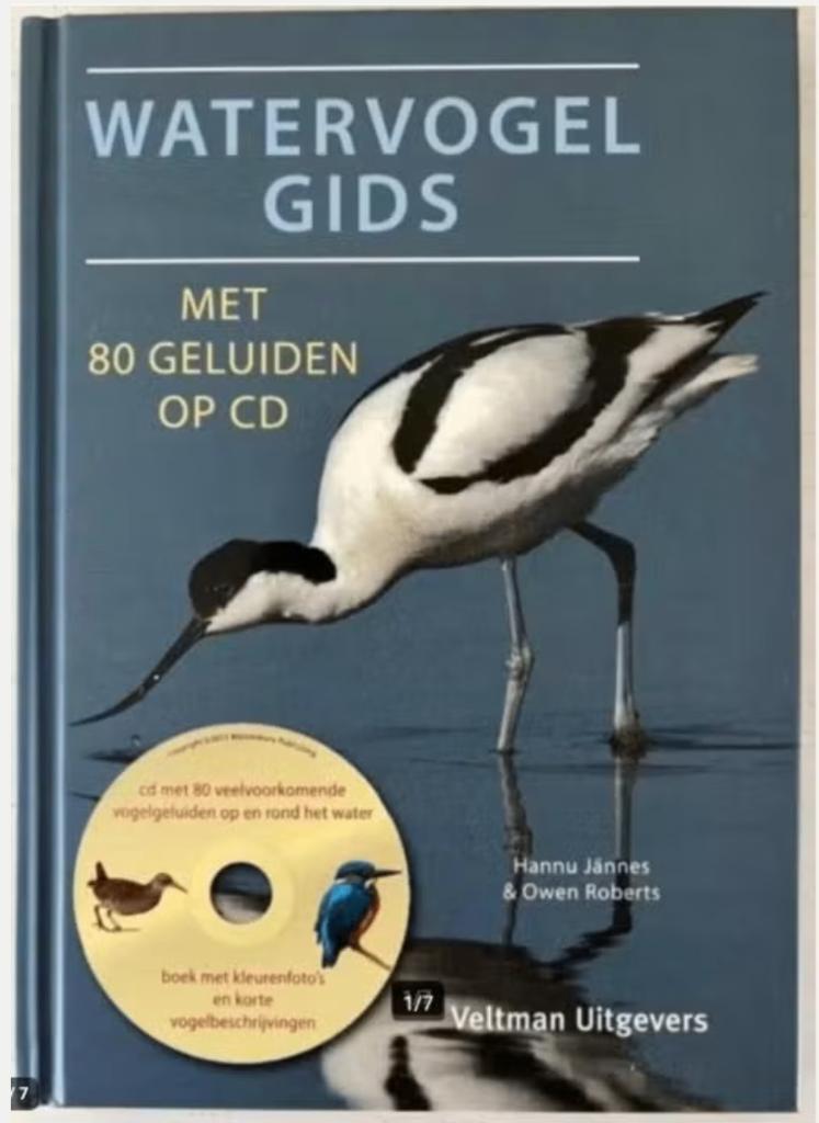 Watervogelgids met 80 geluiden op cd, Ophalen of Verzenden, Zo goed als nieuw, Vogels