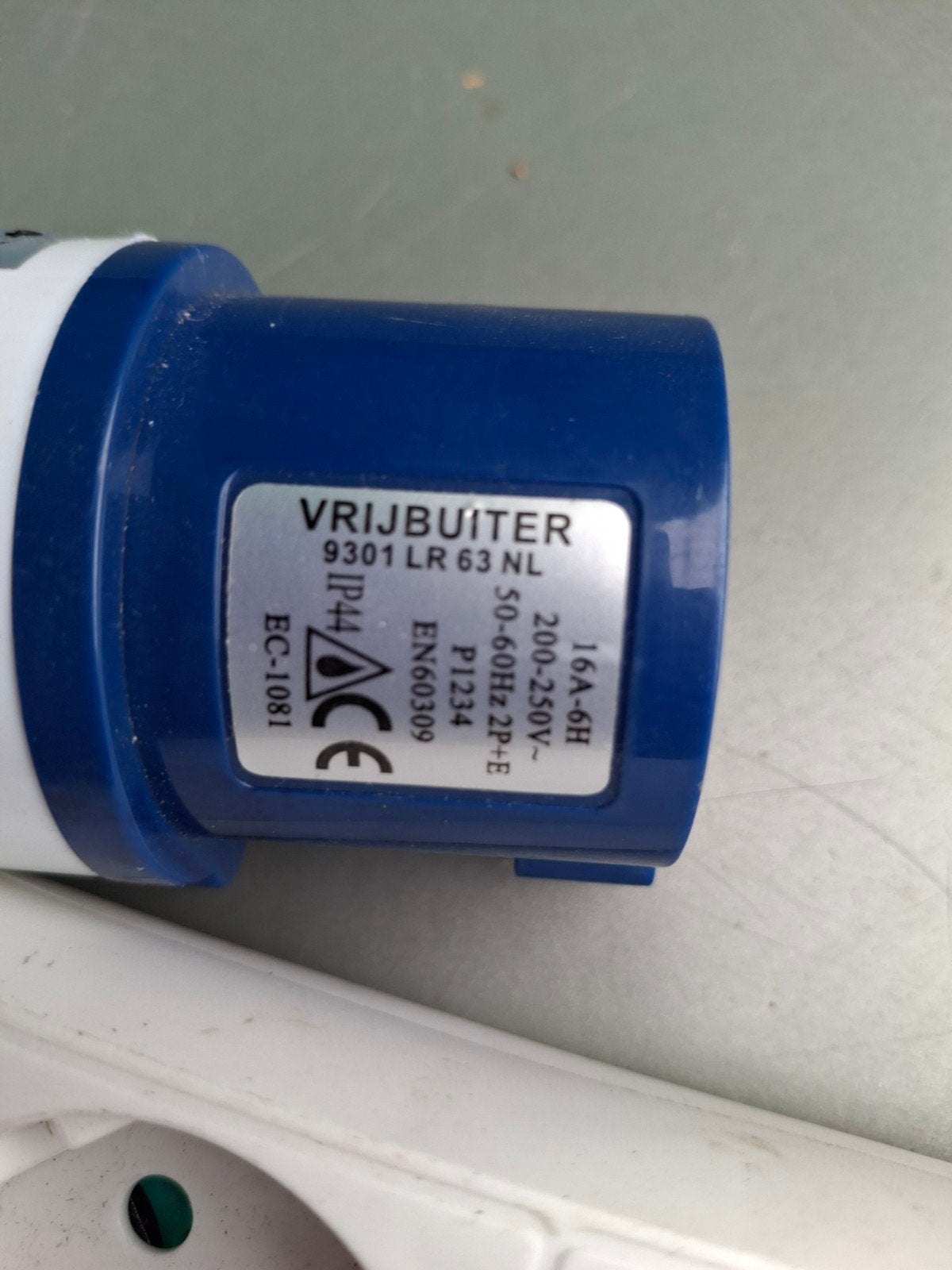 Verlengstuk 3 stopcontacten voor camping/boot, Ophalen of Verzenden, Gebruikt