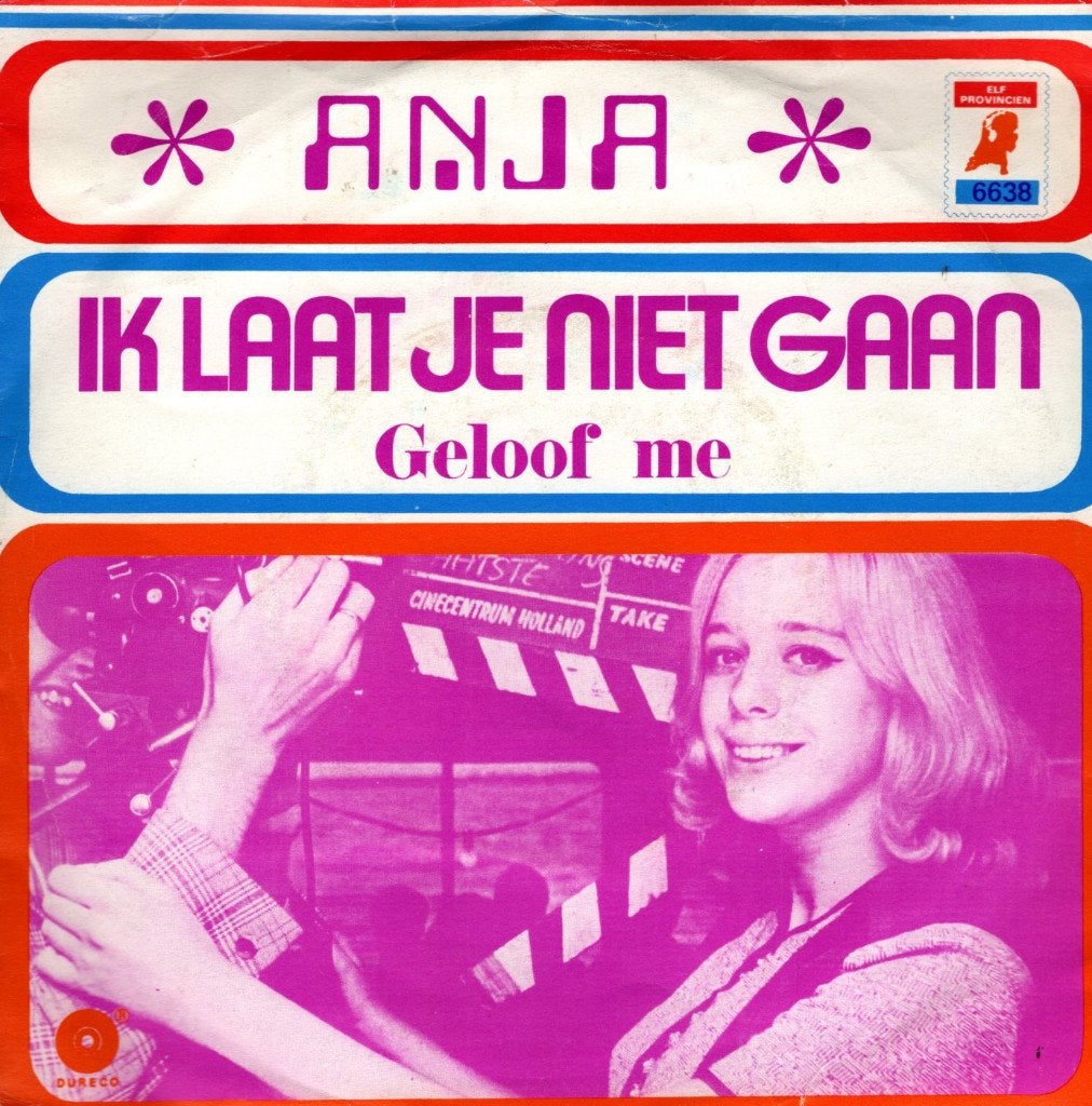 Anja - Ik laat je niet gaan, 7 inch, Ophalen of Verzenden, Zo goed als nieuw, Beschermende buitenhoes