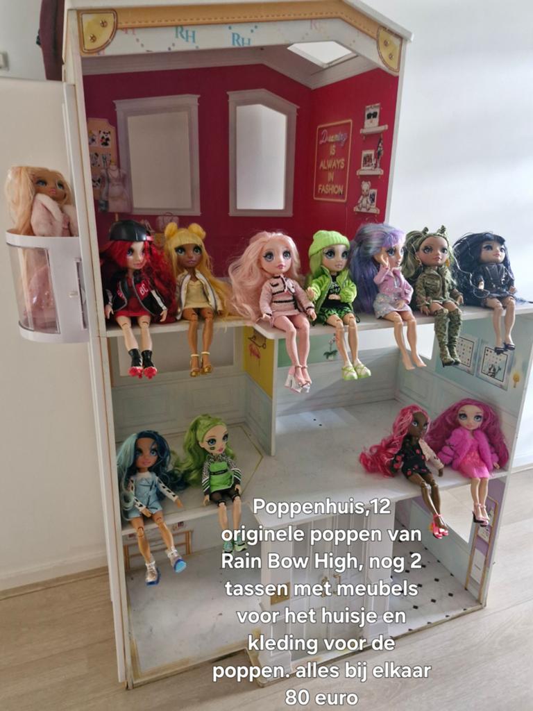 Poppenhuis, Kinderen en Baby's, Speelgoed | Poppenhuizen, Ophalen of Verzenden, Poppenhuis