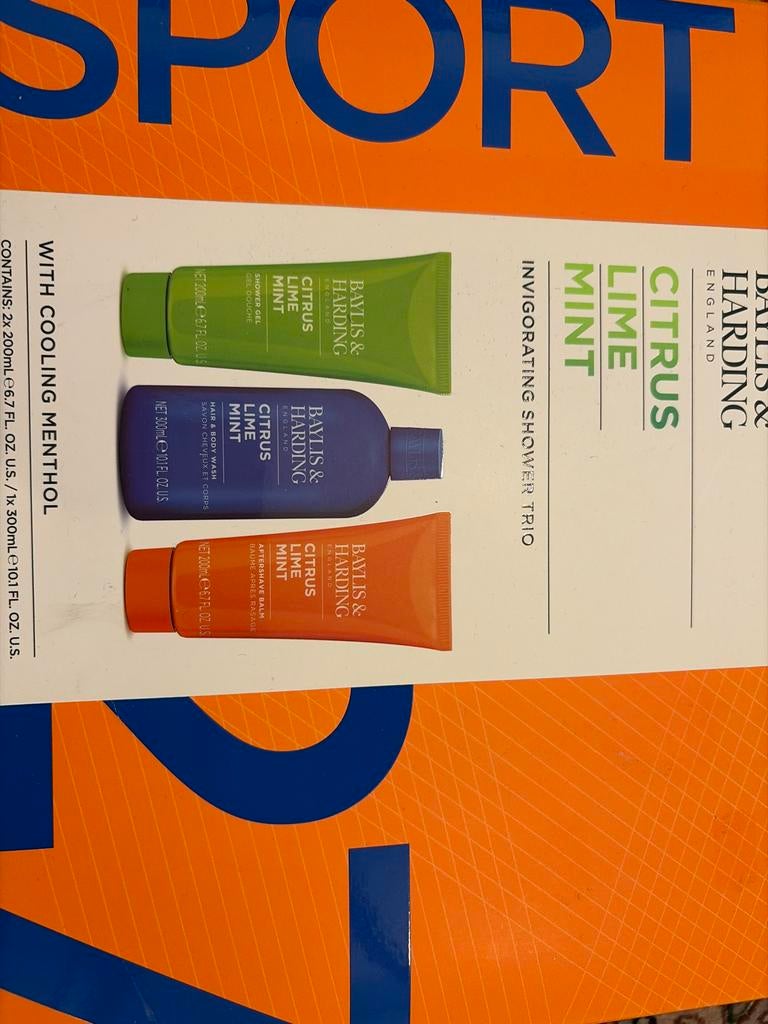 Baylis & Harding Citrus Lime & Mint Doucheset, Sieraden, Tassen en Uiterlijk, Uiterlijk | Lichaamsverzorging, Nieuw, Bad & Douche