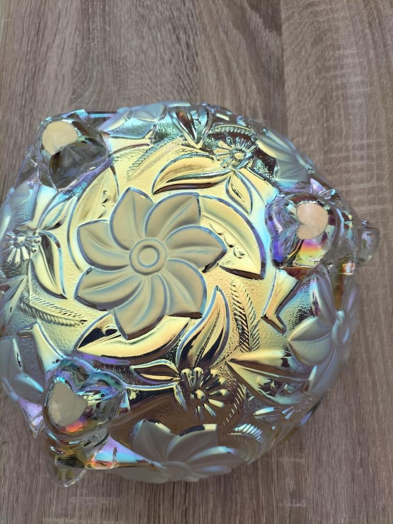 Gekleurde kristal, Antiek en Kunst, Antiek | Glas en Kristal, Ophalen of Verzenden