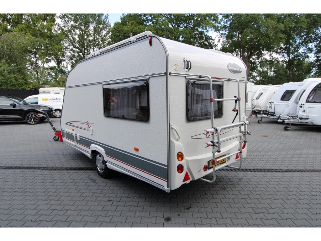 Beyerland Sprinter Sport 390 DV Voortent-Fietsendrager-, Caravans en Kamperen, Caravans, Bedrijf, 750 - 1000 kg, Beyerland, Ringverwarming