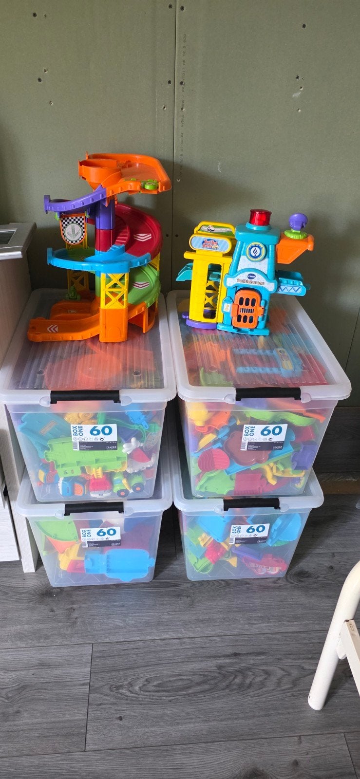 Grote partij VTech Toet Toet Auto's en Zoef Zoef Dieren, Kinderen en Baby's, Speelgoed | Overig, Ophalen, Gebruikt, Jongen of Meisje