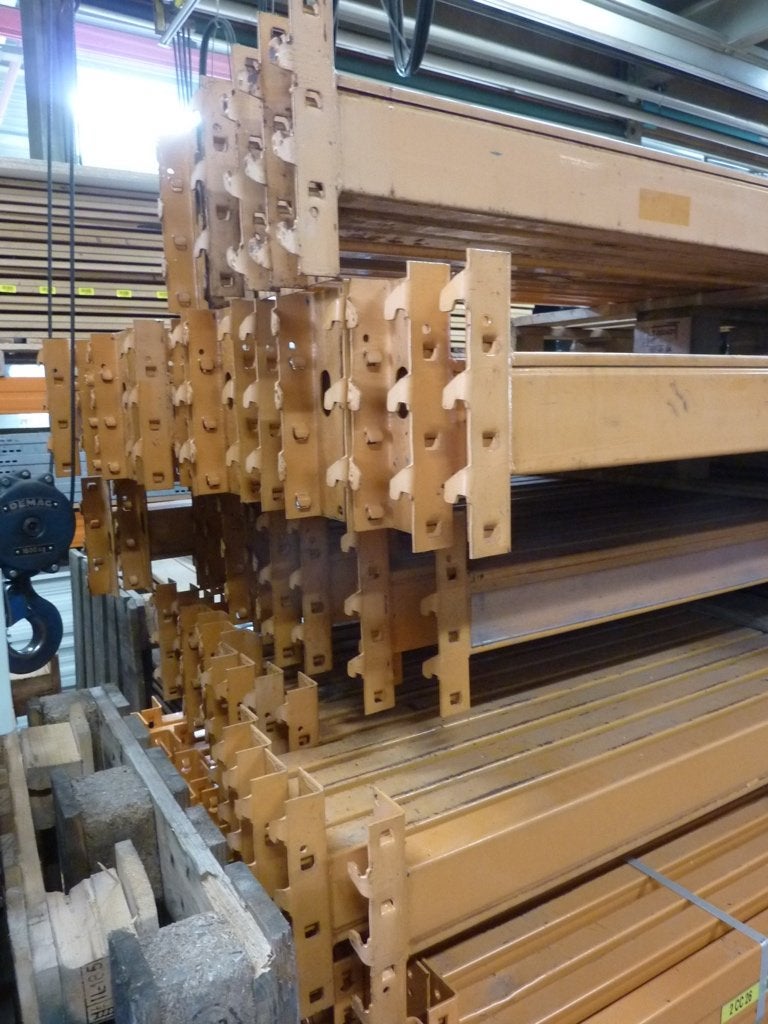 losse liggers 270cm voor Duwic palletstelling gebruikt
