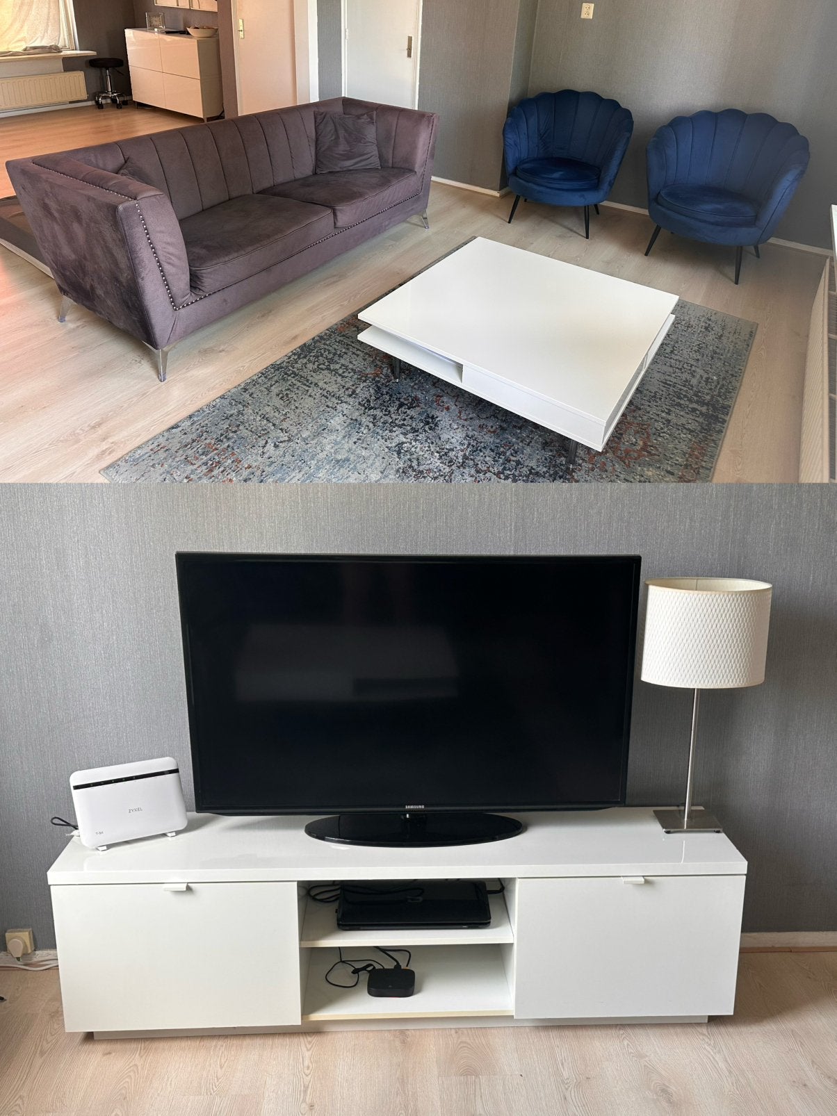 Complete woonkamer set  TV, banken, IKEA meubels,vloerkleed, Huis en Inrichting, Complete inboedels, Ophalen