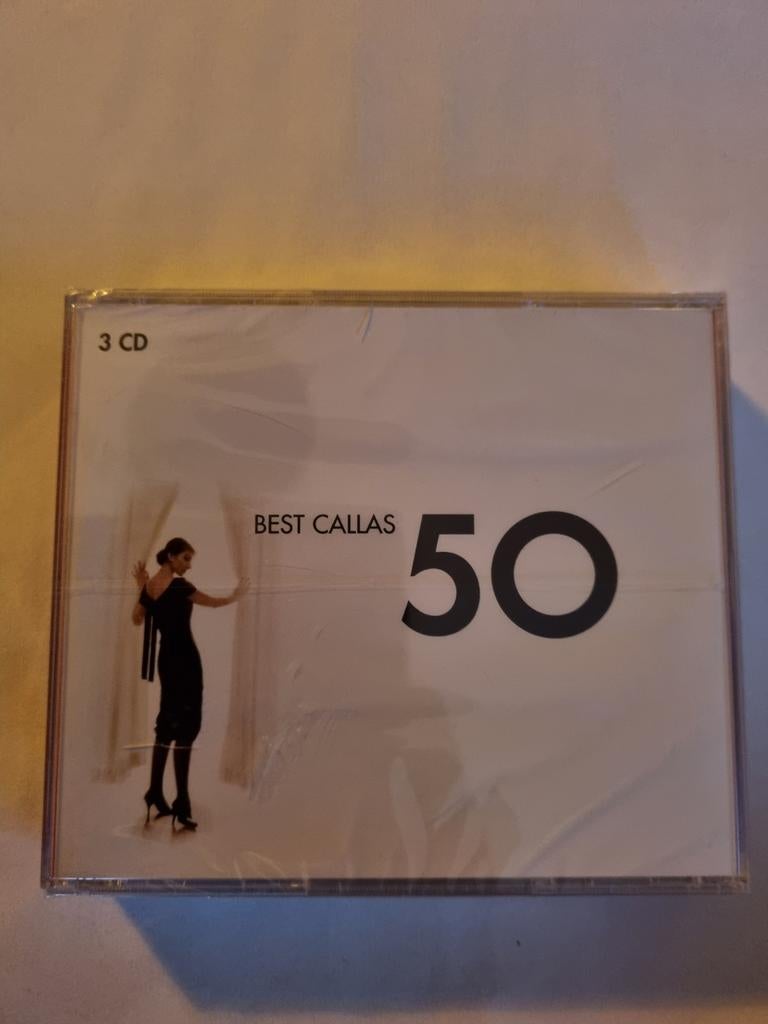 Maria Callas - Best Callas 50. 3cd. 2006. NIEUW, Ophalen of Verzenden, Nieuw in verpakking