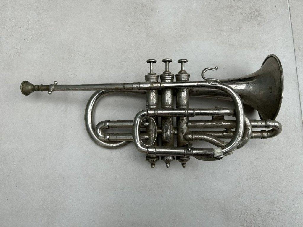 Verzilverde Cornet - Pelisson Guinot 1812, Ophalen of Verzenden, Gebruikt, Overige typen
