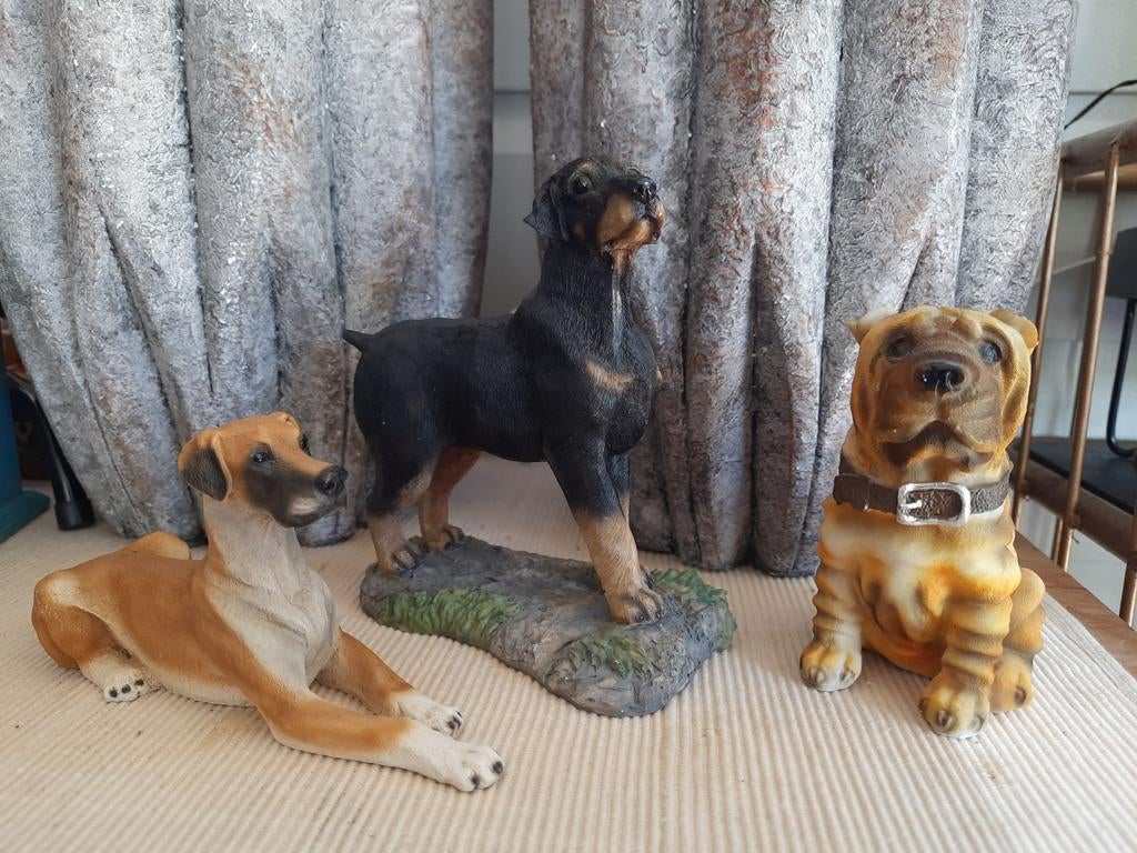 Honden beeldjes, Ophalen of Verzenden