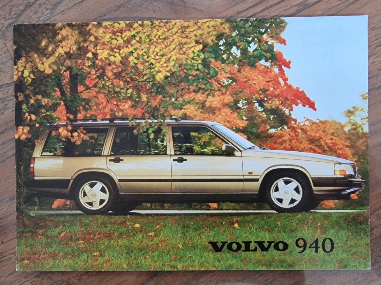 Groot formaat kaart - Volvo 940, Verzamelen, Ophalen of Verzenden